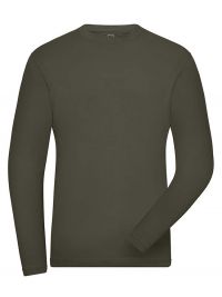 Herren Work BIO Stretch Longsleeve Solid